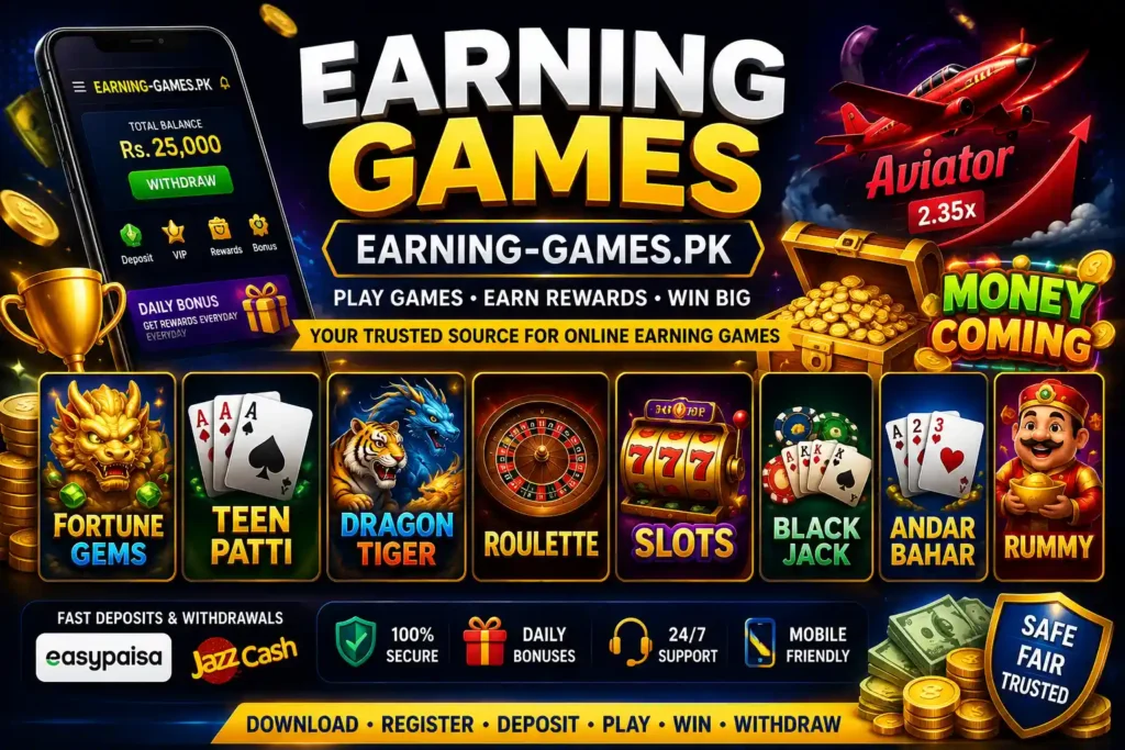 Earning Games apk download 2026