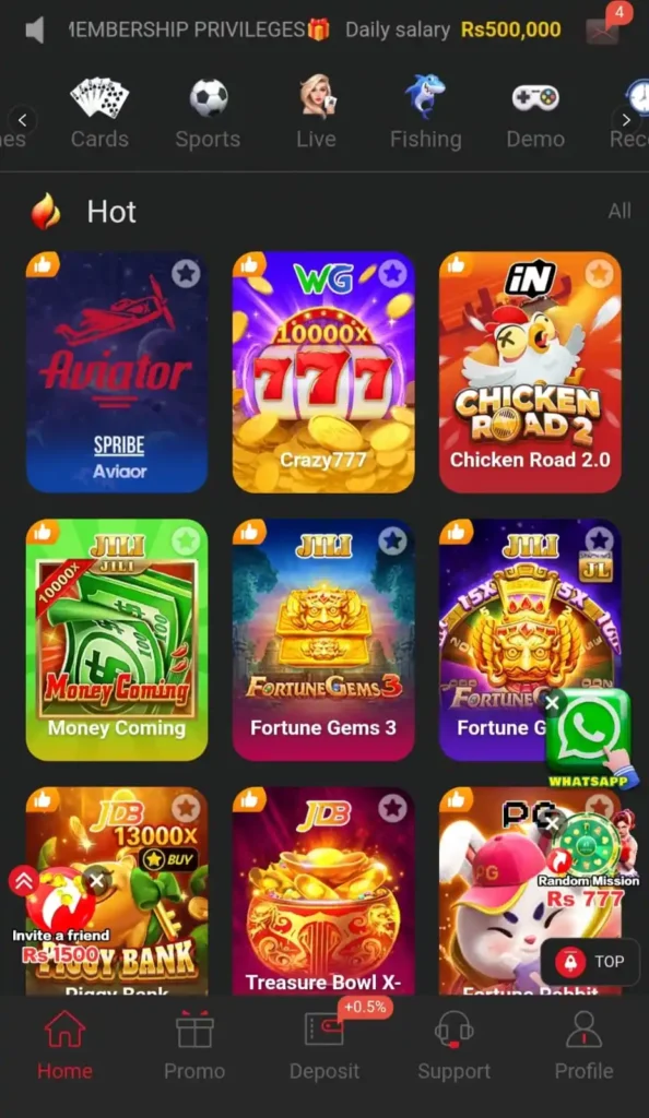 1999h game new earning casino platform