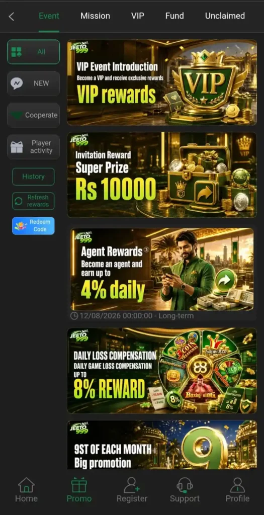 jeeto999 game latest earning app