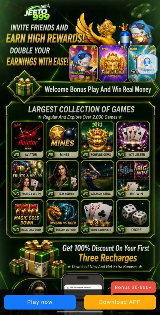 jeeto999 game latest earning app
